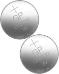 Pile bouton CR 2032 (3V) au lithium, Set à 2 pieces