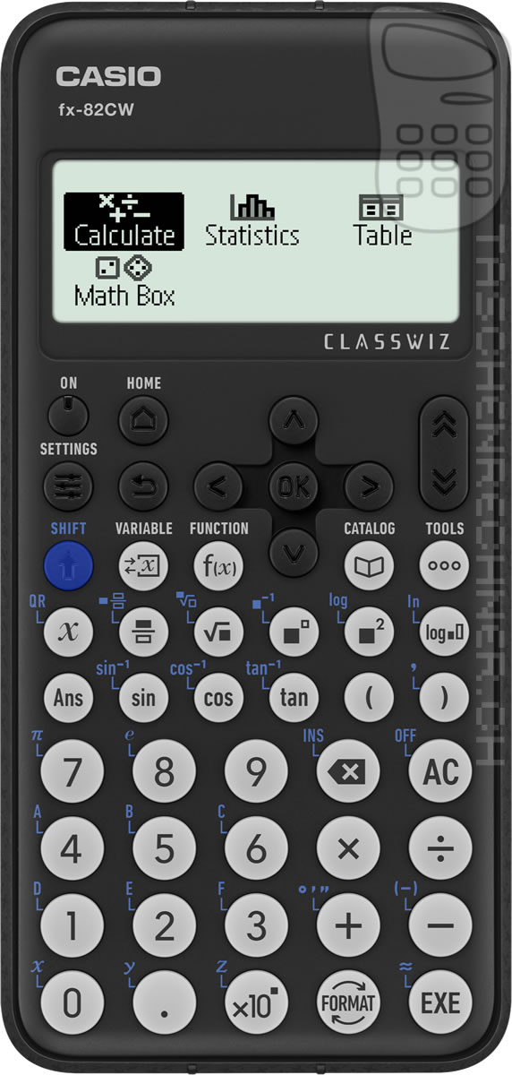 Calculatrice scientifique Casio fx-85esplus-2, avec batterie
