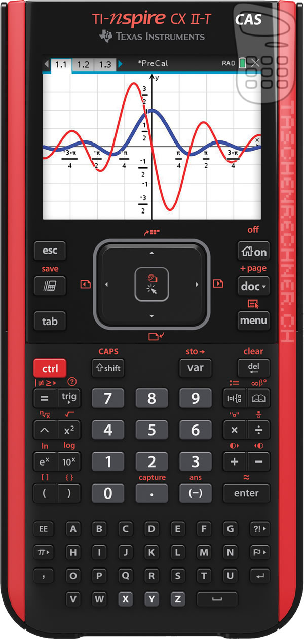 TI-Nspire CX II-T CAS (calculatrice + logiciel) —Achetez